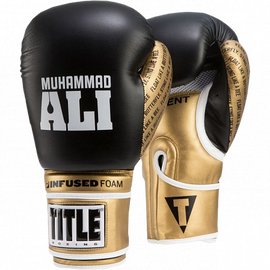 Перчатки боксерские Title Boxing Ali Infused OK-PQ02SG Интернет-магазин Ok-Sport.kz