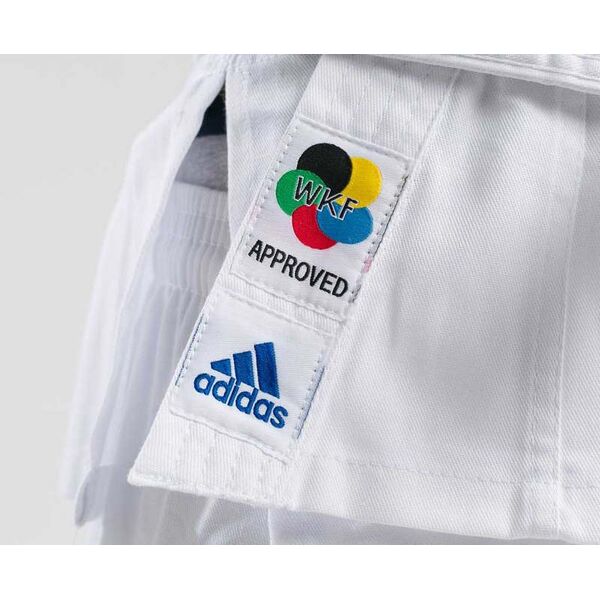 Кимоно для карате подростковое с поясом Kids WKF Adidas K200E-WKF Интернет-магазин Ok-Sport.kz