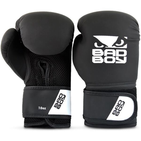 Перчатки для бокса Bad Boy Active Boxing Gloves Black BB00405WHT Интернет-магазин Ok-Sport.kz