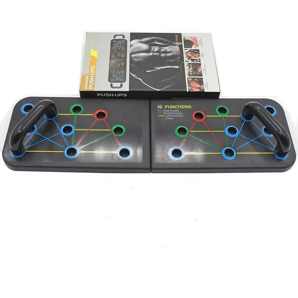 Упор для отжиманий многофункциональный черный PUSH16/PUSH16-table Интернет-магазин Ok-Sport.kz