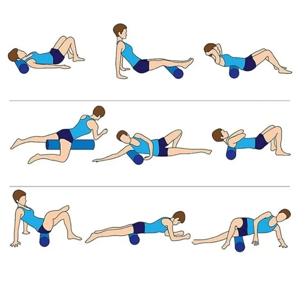 Валик массажный 33 см OK-QH93IG Интернет-магазин Ok-Sport.kz