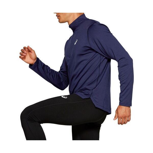 Джемпер мужской Silver LS 1/2 zip Winter top Asics OK-ZA50PY Интернет-магазин Ok-Sport.kz