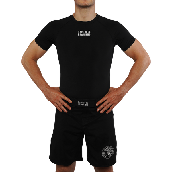 Рашгард с коротким рукавом Hardcore Training Black Shadow 2.0 SS hctrash0252 Интернет-магазин Ok-Sport.kz