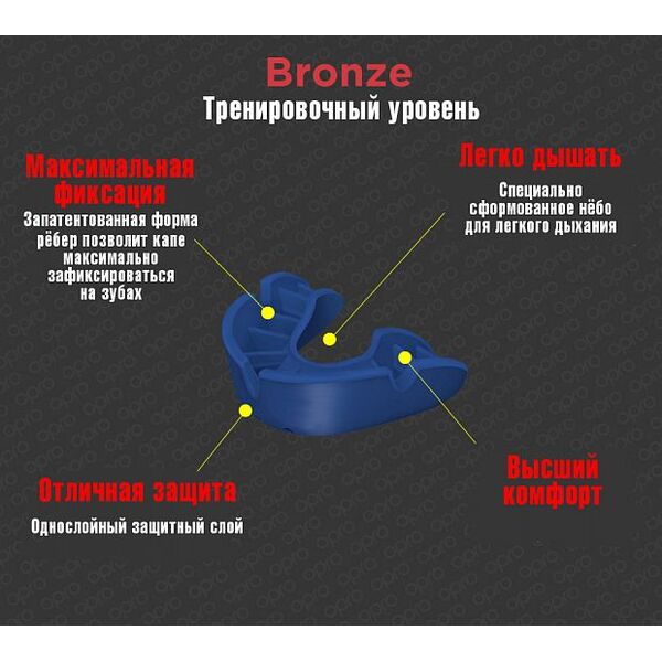 Капа одночелюстная Opro Bronze Gen4 Self-Fit Mouthguard  Adidas adiBP31 Интернет-магазин Ok-Sport.kz Капа одночелюстная Opro Bronze Gen4 Self-Fit Mouthguard  Adidas adiBP31 Интернет-магазин Ok-Sport.kz