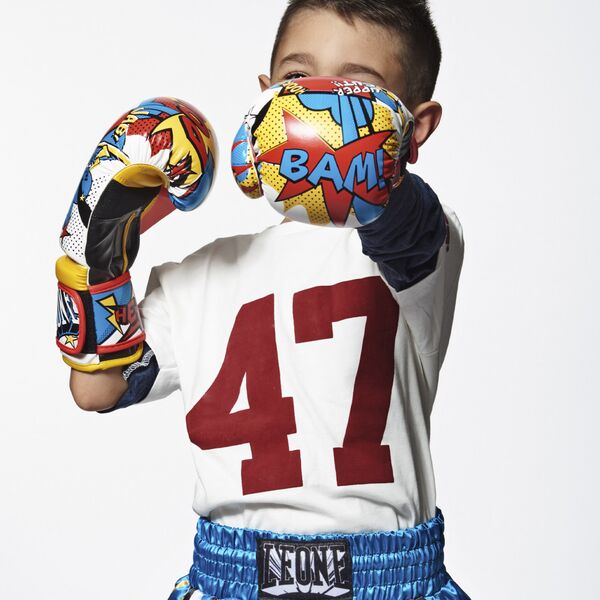 Перчатки боксерские JUNIOR HERO Leone GN400J Интернет-магазин Ok-Sport.kz