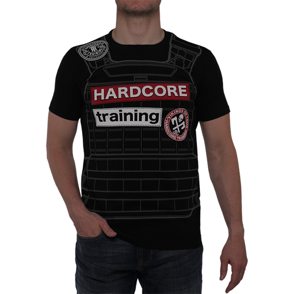 Футболка Hardcore Training Weighted Vest Black hctshirt0448 Интернет-магазин Ok-Sport.kz