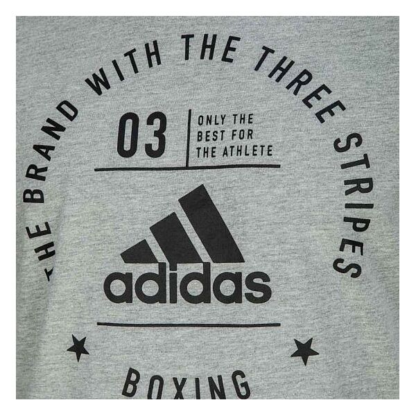 Футболка The Brand With The Three Stripes T-Shirt Combat Sports Adidas adiCL01 Интернет-магазин Ok-Sport.kz