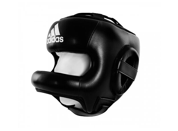 Шлем боксерский с бампером Pro Full Protection Boxing Headgear Adidas adiBHGF01 Интернет-магазин Ok-Sport.kz
