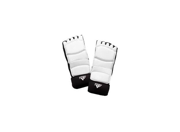 Защита стопы для тхэквондо Adidas WTF Foot Socks белая adiTFS01 Интернет-магазин Ok-Sport.kz